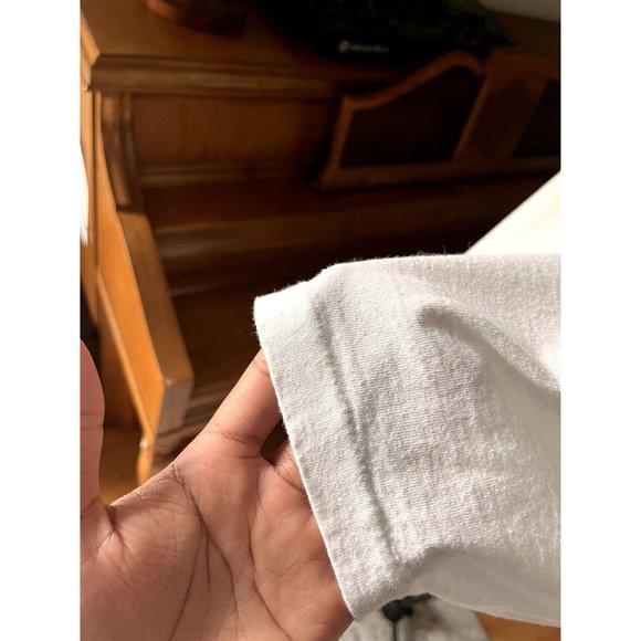 VINTAGE SINGLE STITCH ART EXTRAVAGANZA PAINT BRUSH WHITE T SHIRT SIZE LARGE - Picture 7 of 7